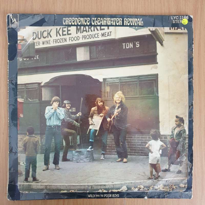 Creedence Clearwater Revival  Willy And The Poor Boys (LYC) - Vinyl LP Record (VG-)