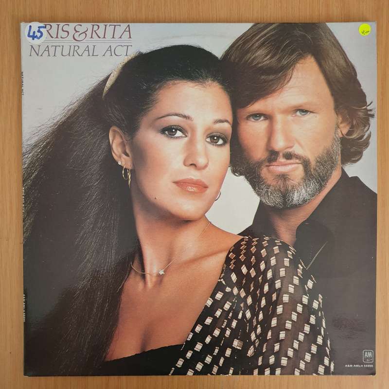 Kris Kristofferson & Rita Coolidge  Natural Act - Vinyl LP Record (VG+)
