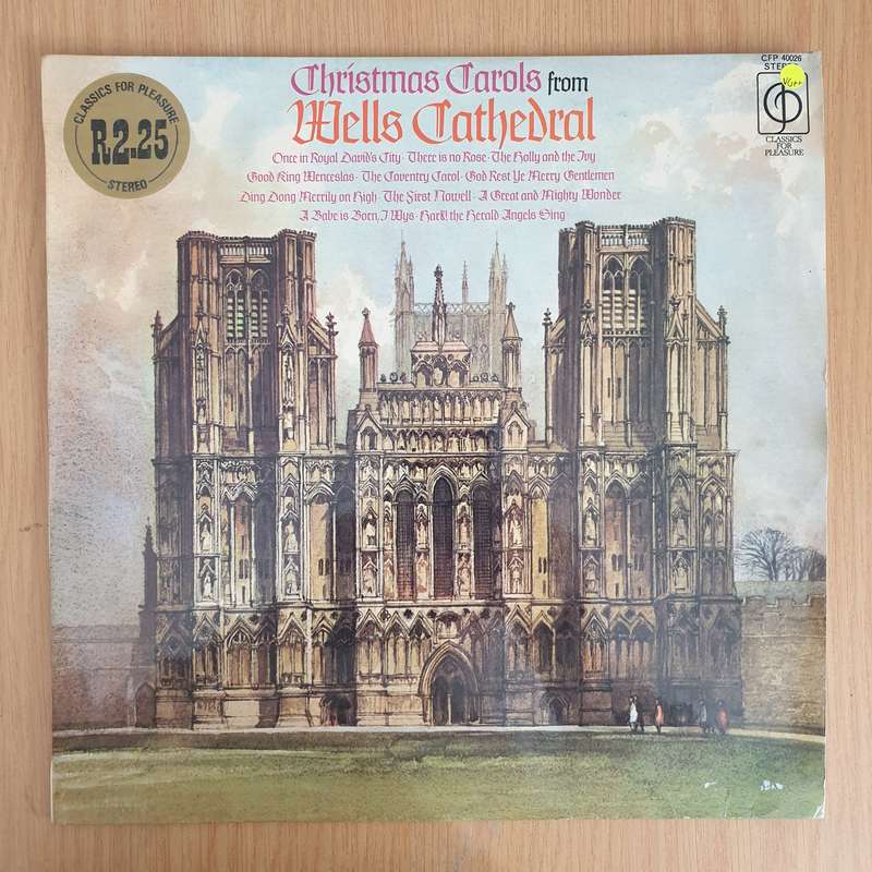Wells Cathedral Choir  Christmas Carols From Wells Cathedral  - Vinyl LP Record (VG+)