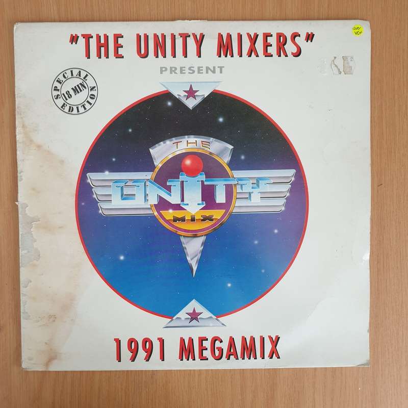 The Unity Mixers  The Unity Mix (1991 Megamix) - Vinyl LP Record (VG+)