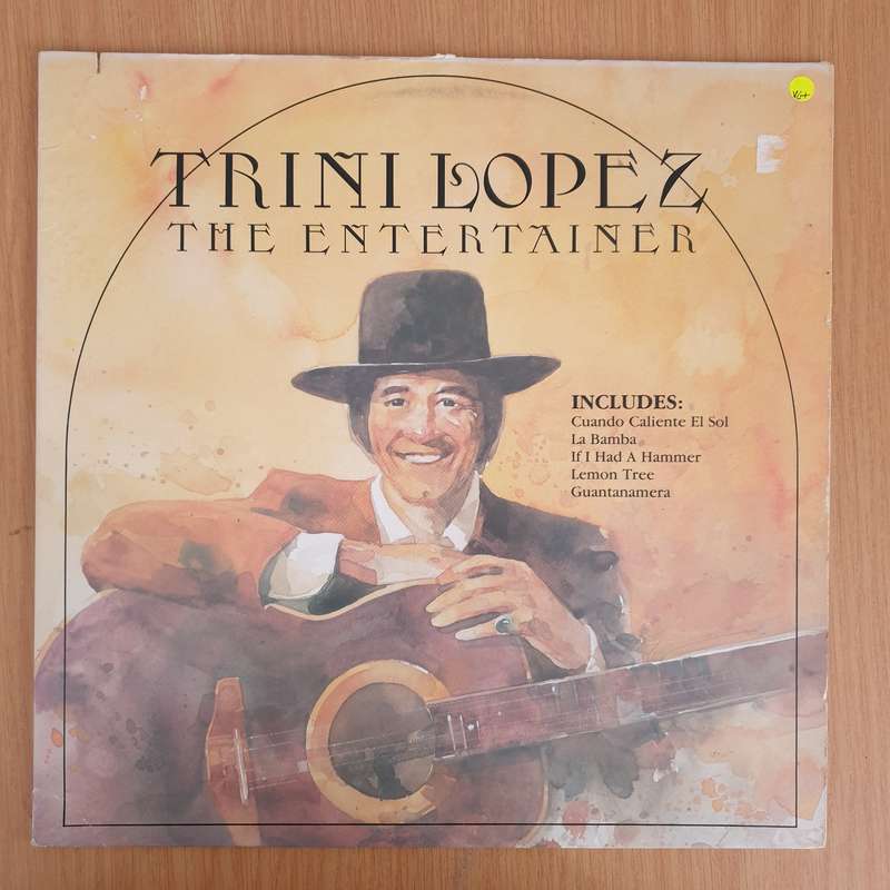 Trini Lopez  The Entertainer - Vinyl LP Record (VG+)