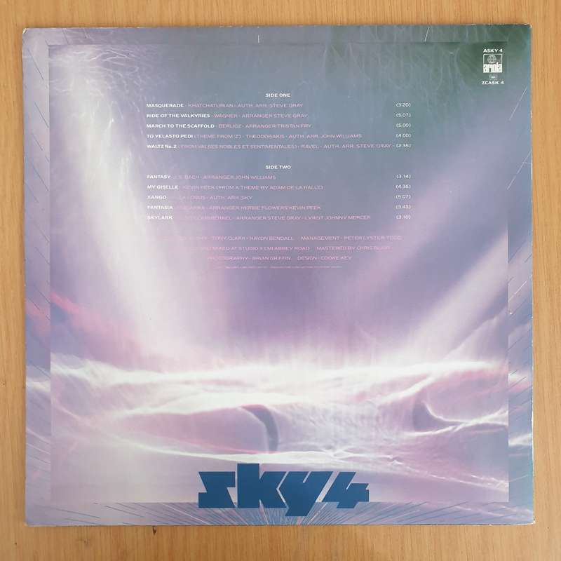 Sky  Sky 4 Forthcoming (UK) - Vinyl LP Record (VG+)