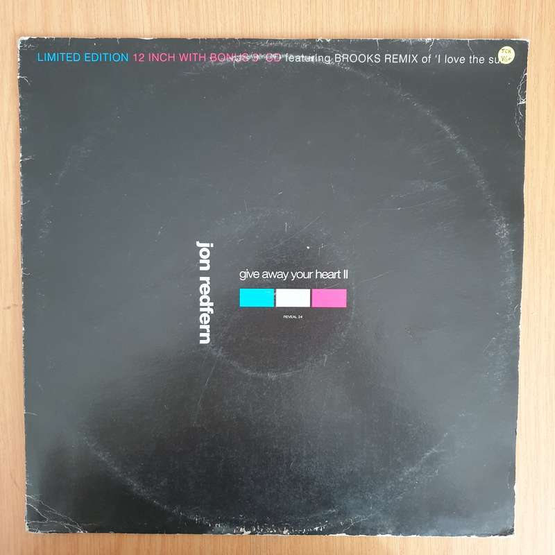 Jon Redfern  Give Your Heart Away II (Vinyl Only)  - Vinyl LP Record (VG+)
