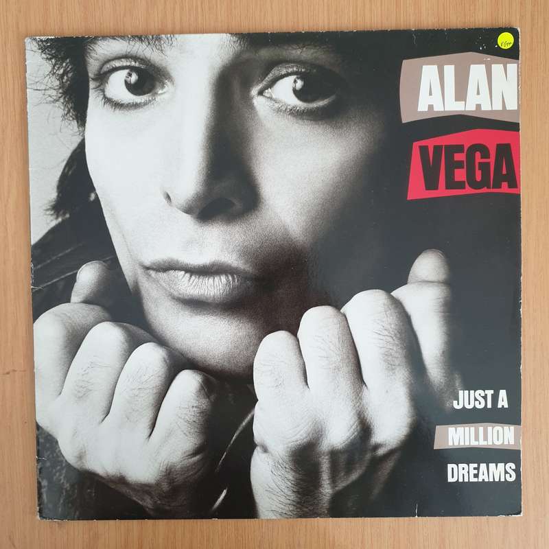 Alan Vega  Just A Million Dreams - Vinyl LP Record (VG+)