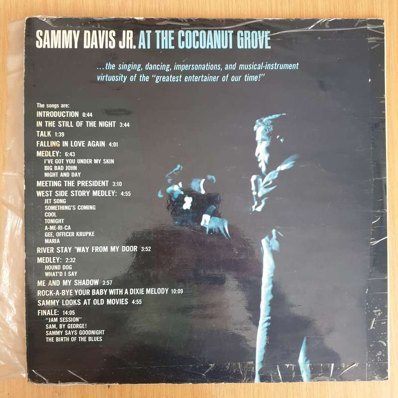 Sammy Davis Jr.  At The Cocoanut Grove - Vinyl LP Record (VG)