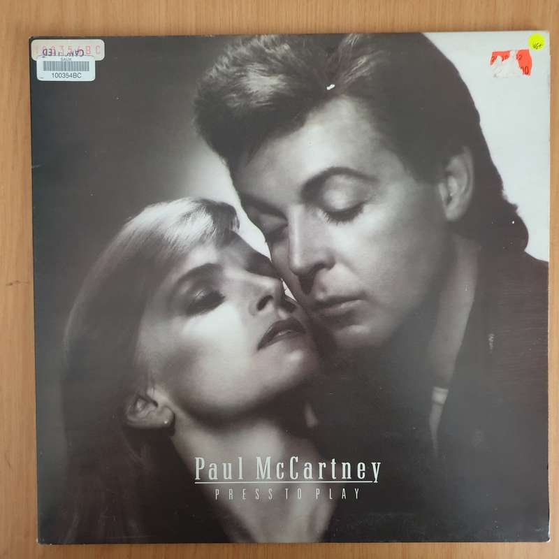 Paul McCartney  Press To Play - Vinyl LP Record - Very-Good+ Quality (VG+)