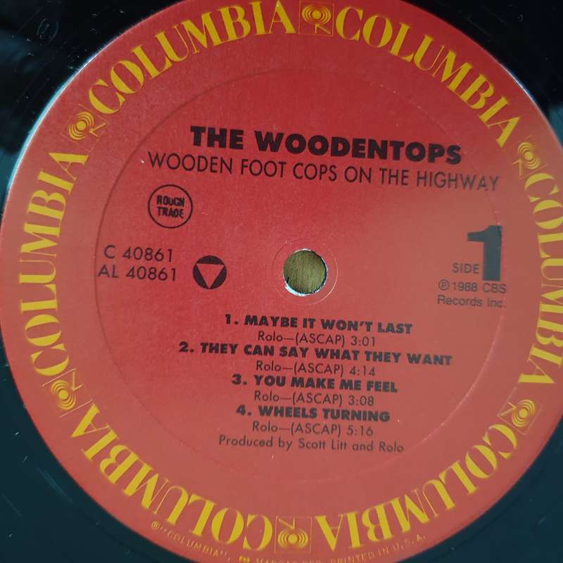 The Woodentops  Wooden Foot Cops On The Highway  Vinyl LP Record (VG+)