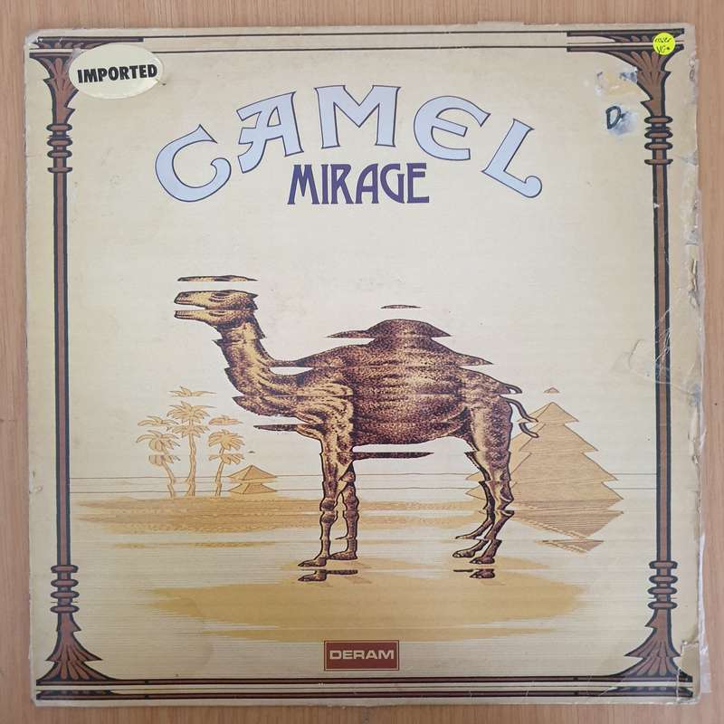 Camel  Mirage (UK)   Vinyl LP Record (VG+)