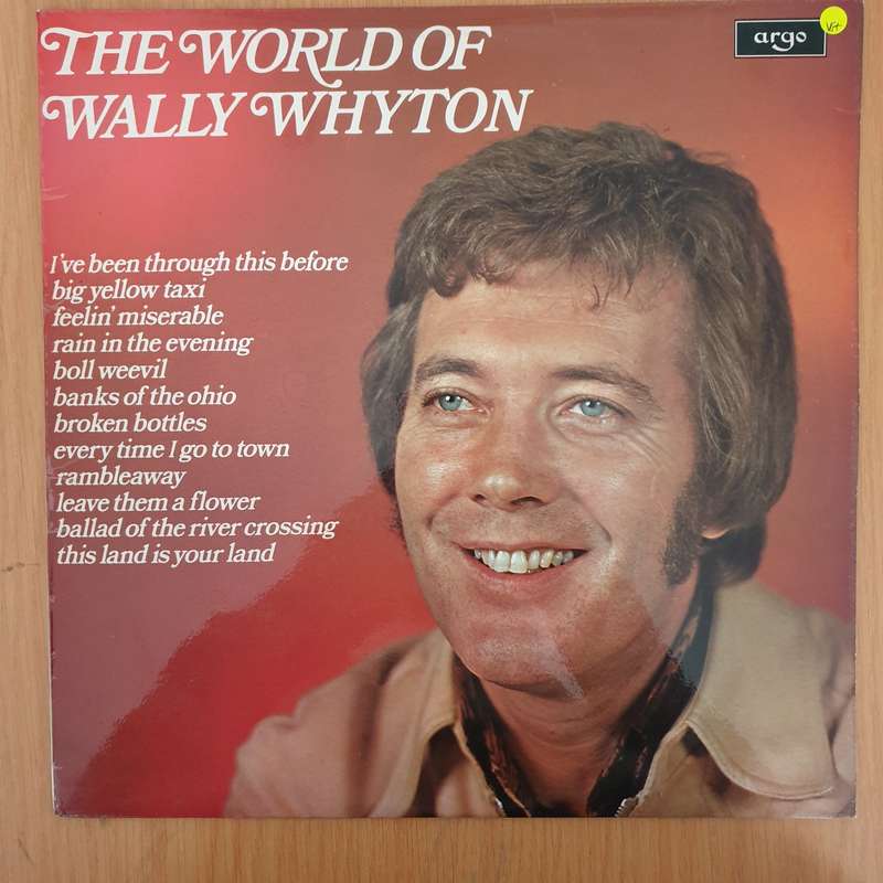Wally Whyton  The World Of Wally Whyton   Vinyl LP Record (VG+)