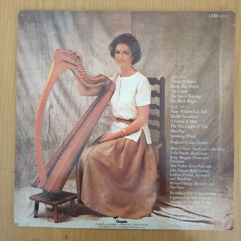 Mary O'Hara  In Harmony   Vinyl LP Record (VG+)