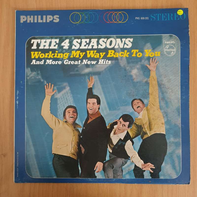 The 4 Seasons  Working My Way Back To You   Vinyl LP Record (VG+)