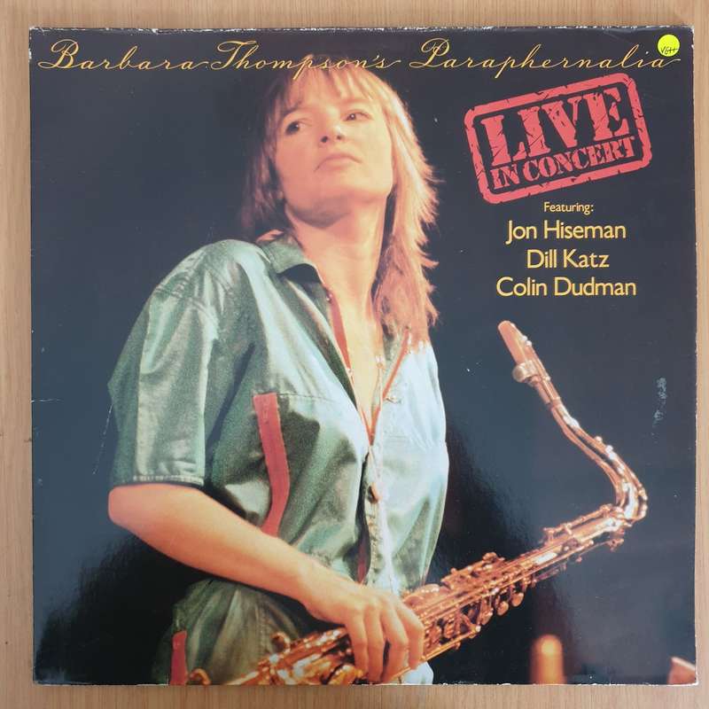 Barbara Thompson's Paraphernalia  Live In Concert - Double Vinyl LP Record (VG+)