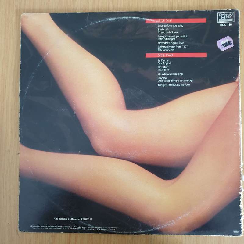 Sx Appeal - Dan Hill / Robert Schroder Vinyl LP Record (VG+)
