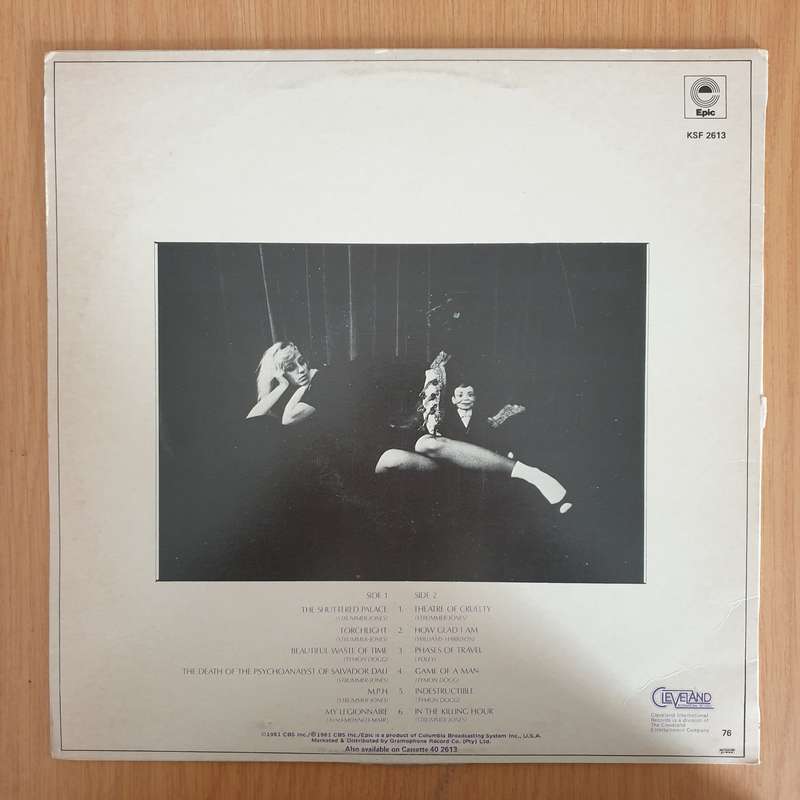 Ellen Foley  Spirit Of St. Louis  Vinyl LP Record (VG+)