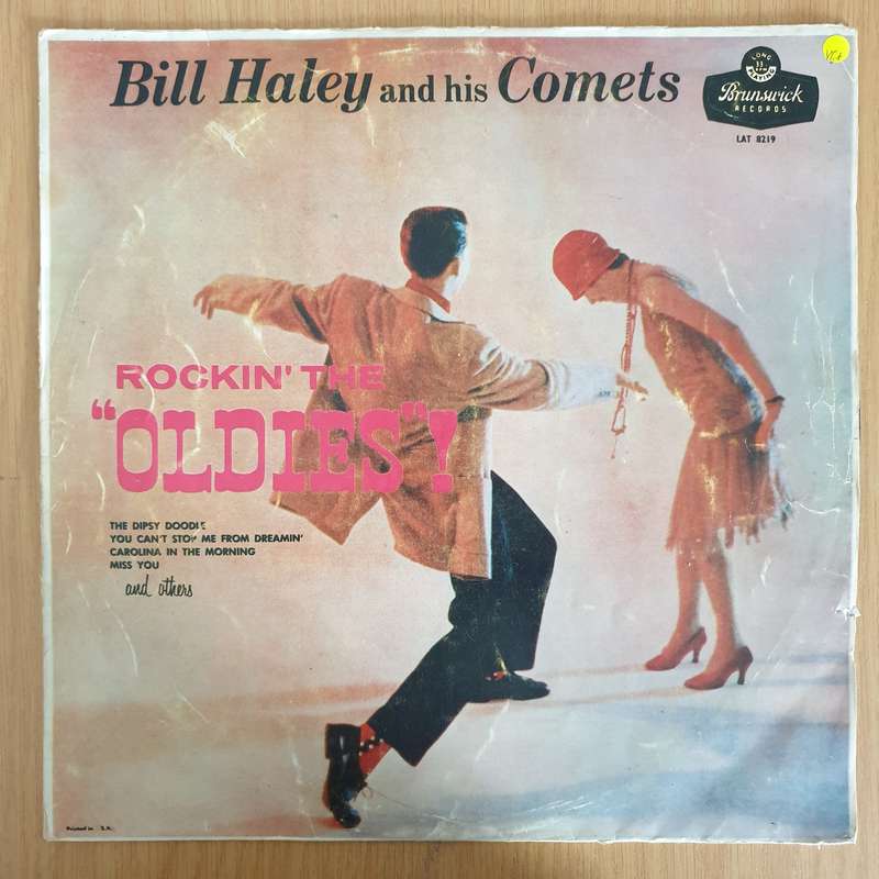Bill Haley And His Comets  Rockin' The "Oldies"!   Vinyl LP Record (VG+)