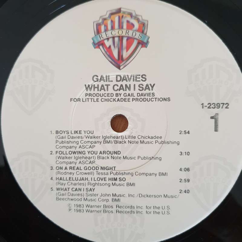 Gail Davies  What Can I Say   Vinyl LP Record (VG+)