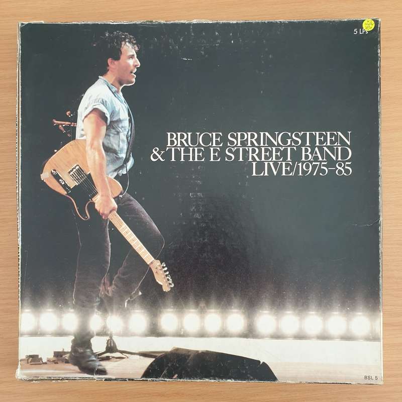 Bruce Springsteen & The E-Street Band  Live / 1975-85 - 5 x Vinyl LP Record Box Set (VG+)