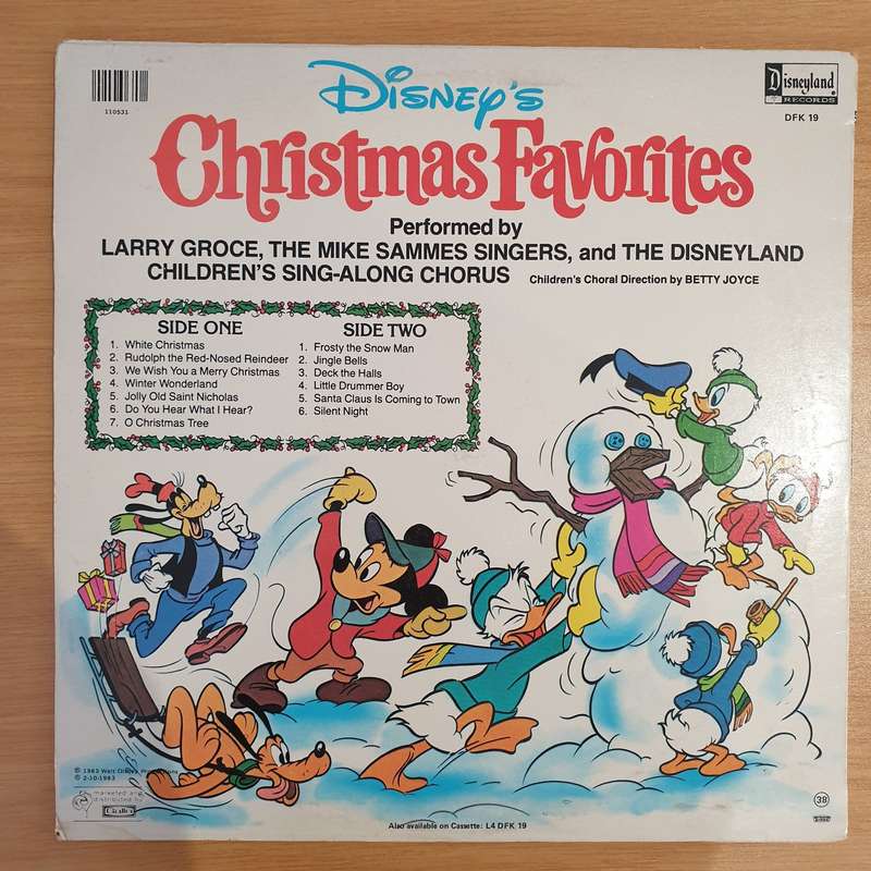 Disney's Christmas Favorites - Larry Groce, The Mike Sammes Singers And The Disneyland Children's...