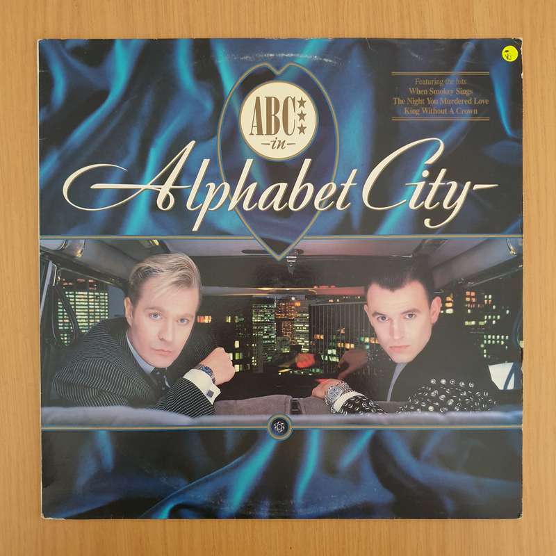 ABC  Alphabet City - Vinyl LP Record (VG)