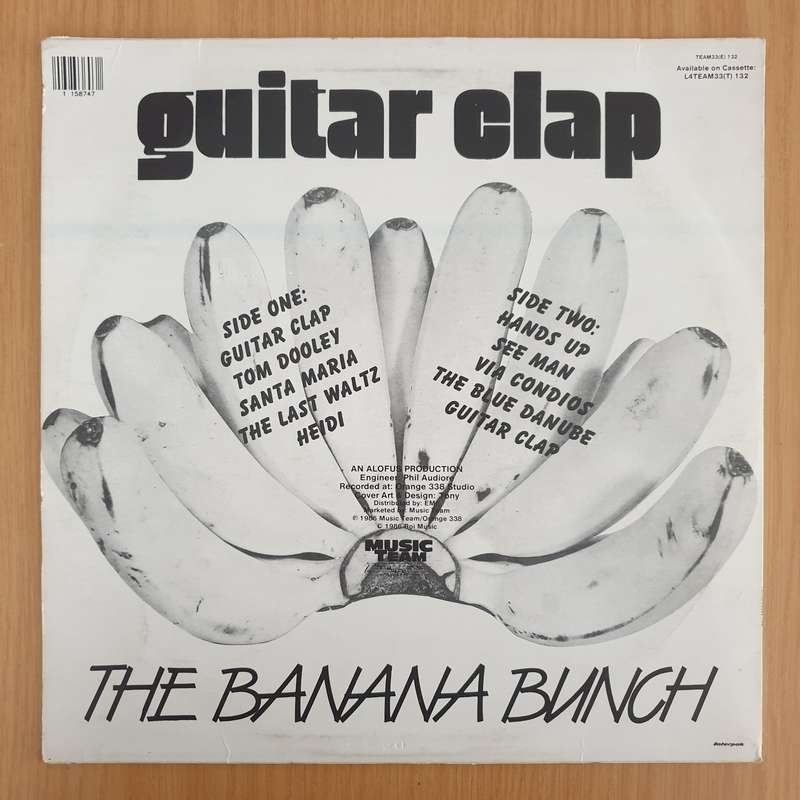 Banana Bunch  Guitar Clap (SA Rare Release)  Vinyl LP Record - Very-Good+ Quality (VG+) (ve...