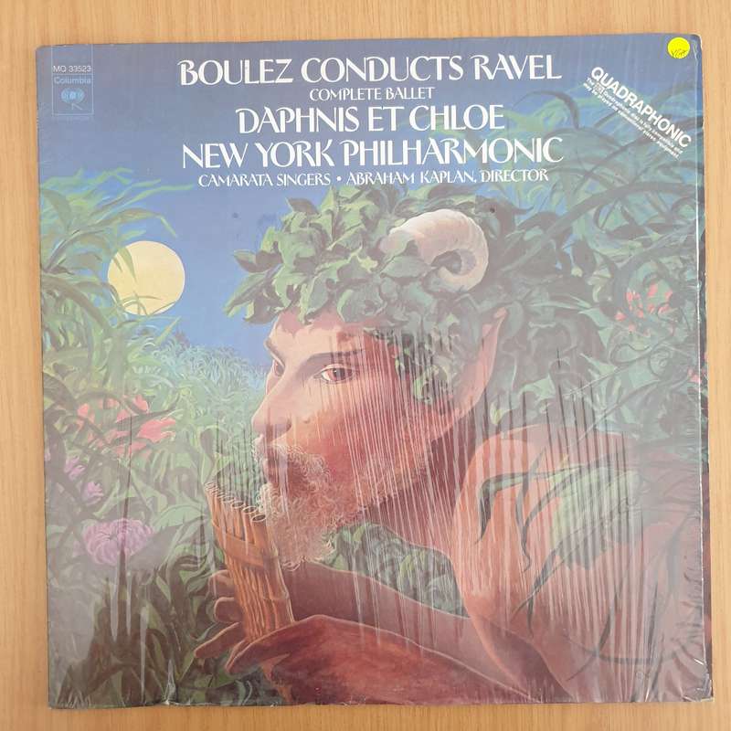 Boulez Conducts Ravel  Daphnis Et Chloé (Complete Ballet) - Quadraphonic  Vinyl LP Record ...