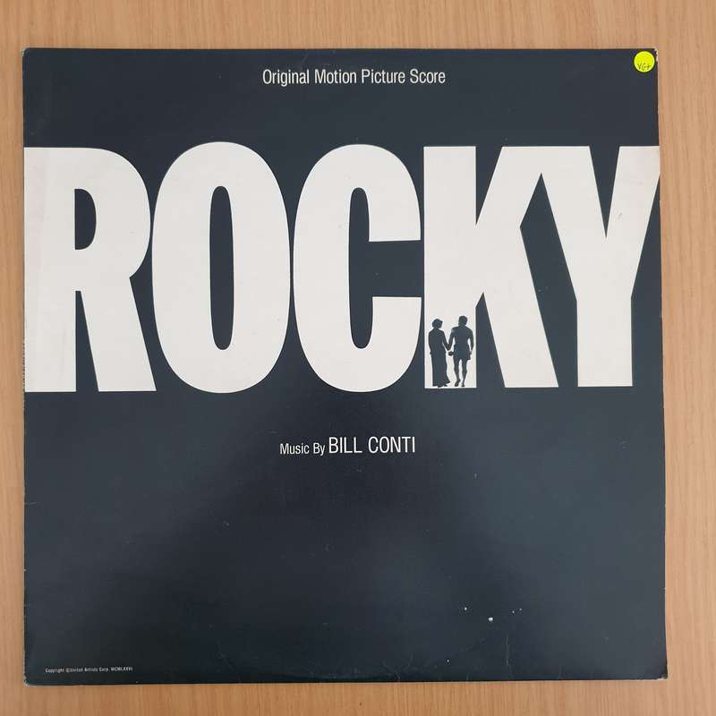 Rocky - Original Motion Picture Score  Bill Conti  Vinyl LP Record (VG+)