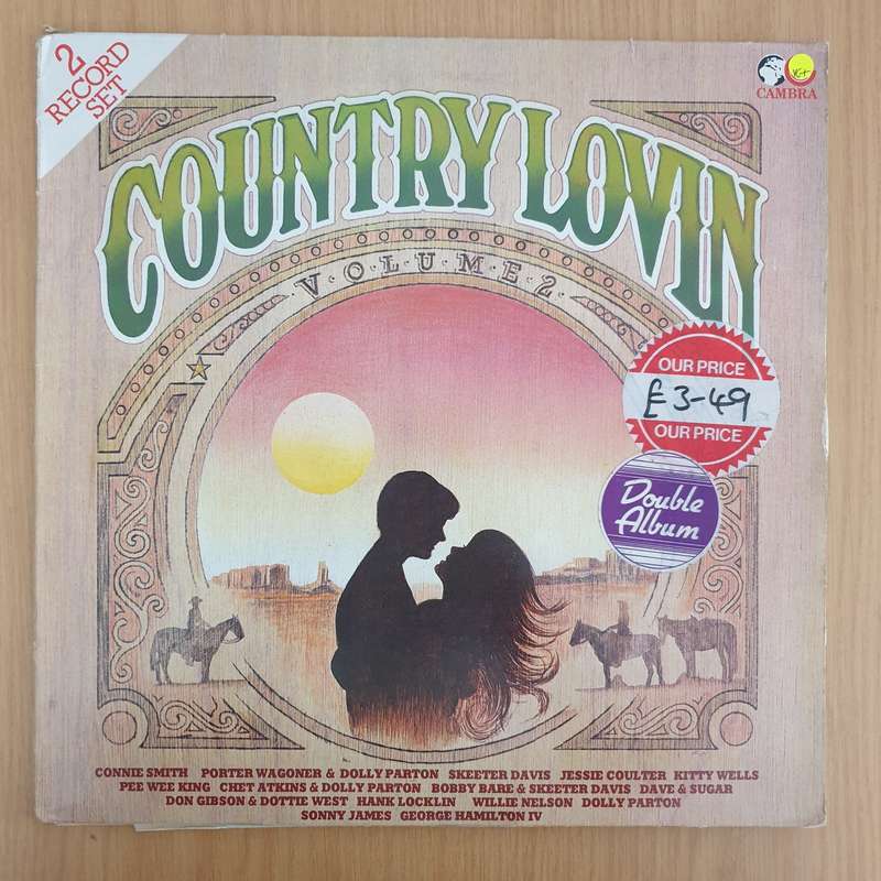 Country Lovin - Vol 2   Double Vinyl LP Record (VG+)