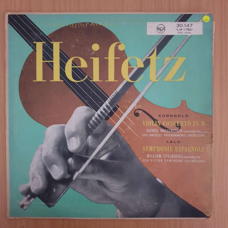 Heifetz - Korngold - Alfred Wallenstein - Los Angeles Philharmonic / Lalo - Steinberg - RCA Victo...