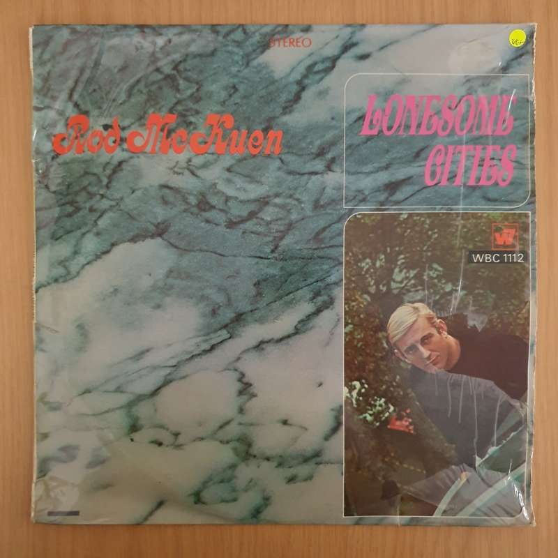 Rod McKuen  Lonesome Cities   Vinyl LP Record (VG+)