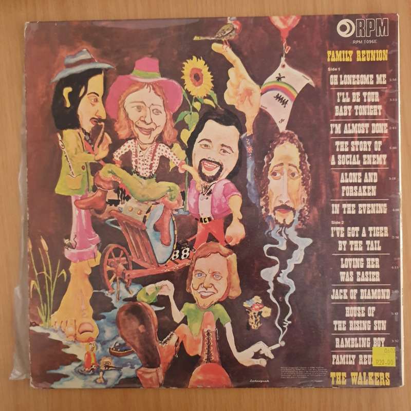The Walkers  Family Reunion   Vinyl LP Record (VG)