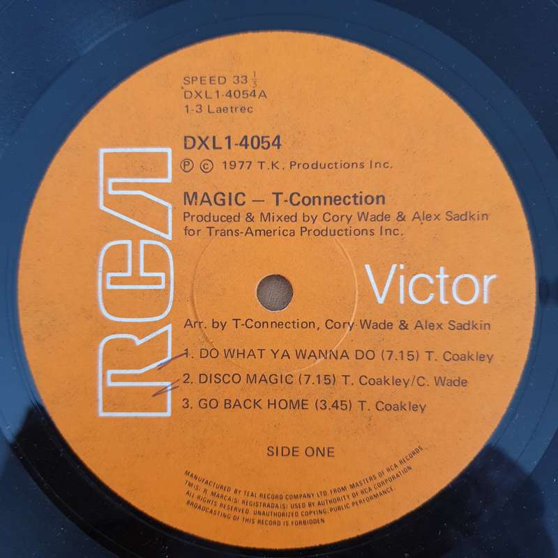 T-Connection  Magic  Vinyl LP Record (VG+)