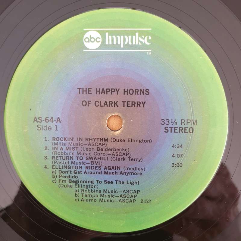 Clark Terry  The Happy Horns Of Clark Terry - Vinyl LP Record (VG)