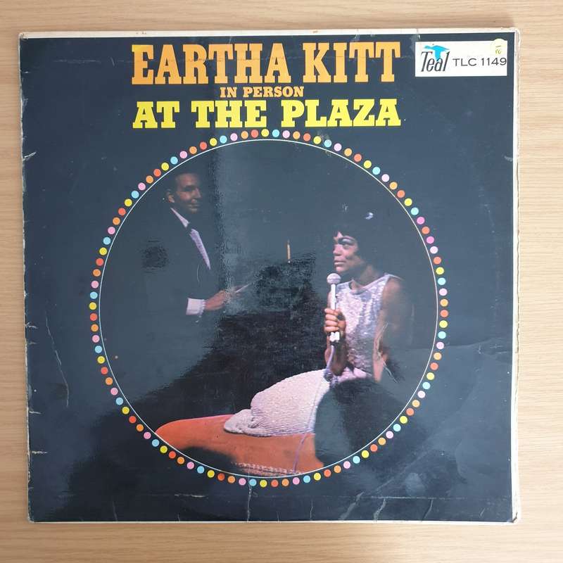 Eartha Kitt  In Person At The Plaza - Vinyl LP Record (VG-)