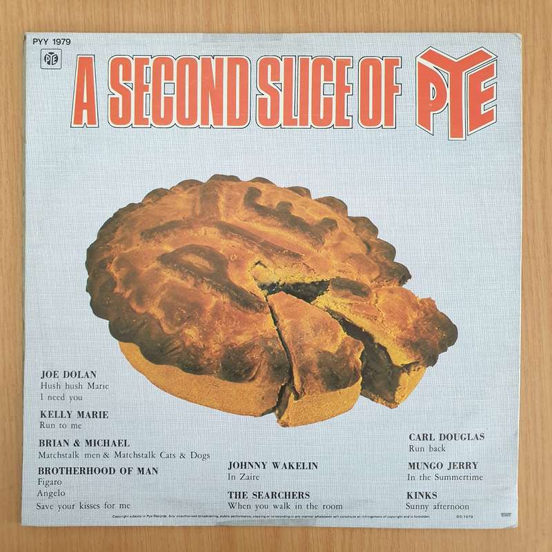 A Second Slice Of Pye  Various Artists - Vinyl LP Record (VG+)