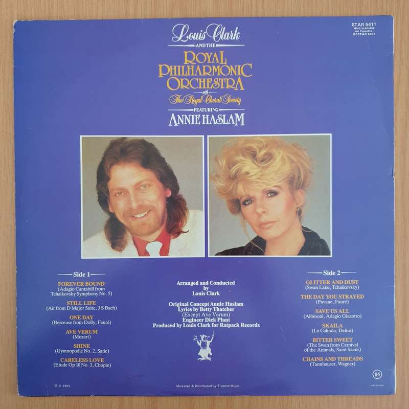 Louis Clark And The Royal Philharmonic Orchestra With The Royal Choral Society Featuring Annie Ha...