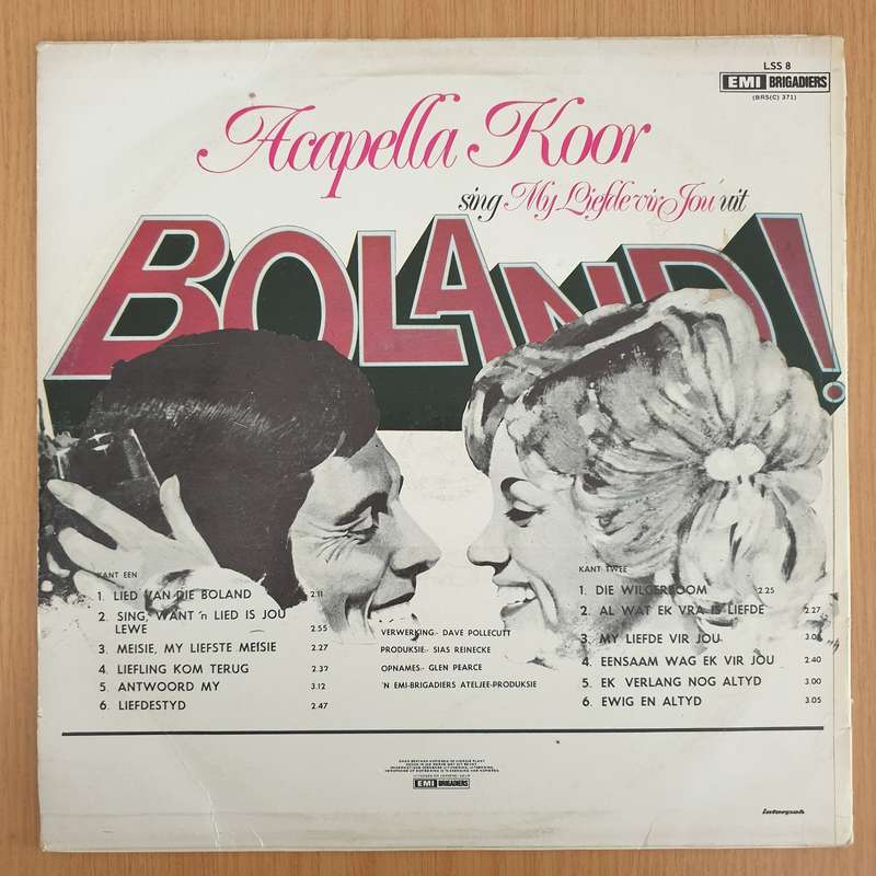 Acapella Koor Sing Boland - Vinyl LP Record (VG+)