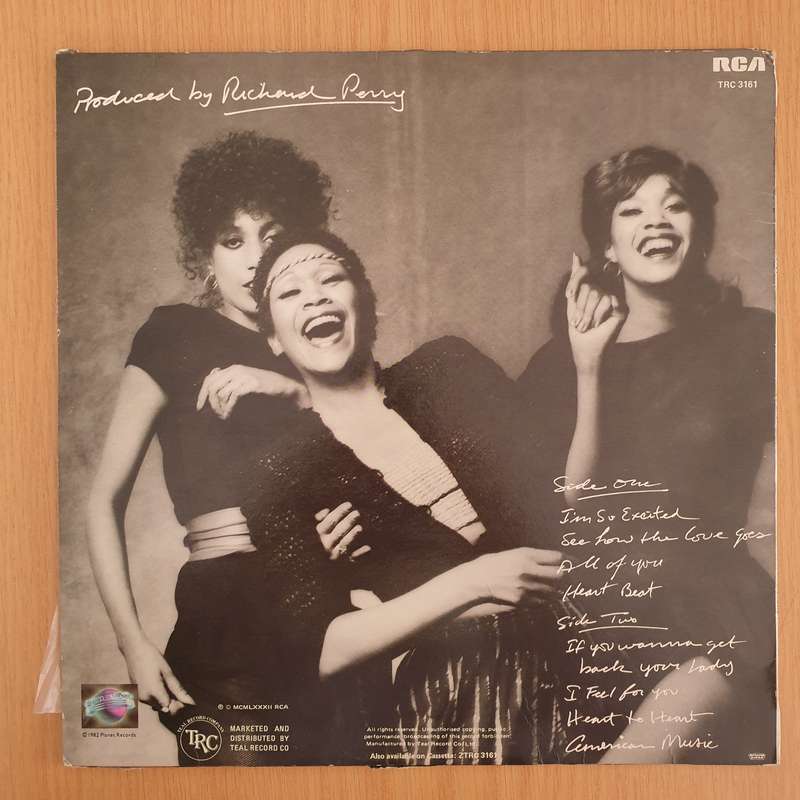 Pointer Sisters  So Excited!  - Vinyl LP Record (VG)