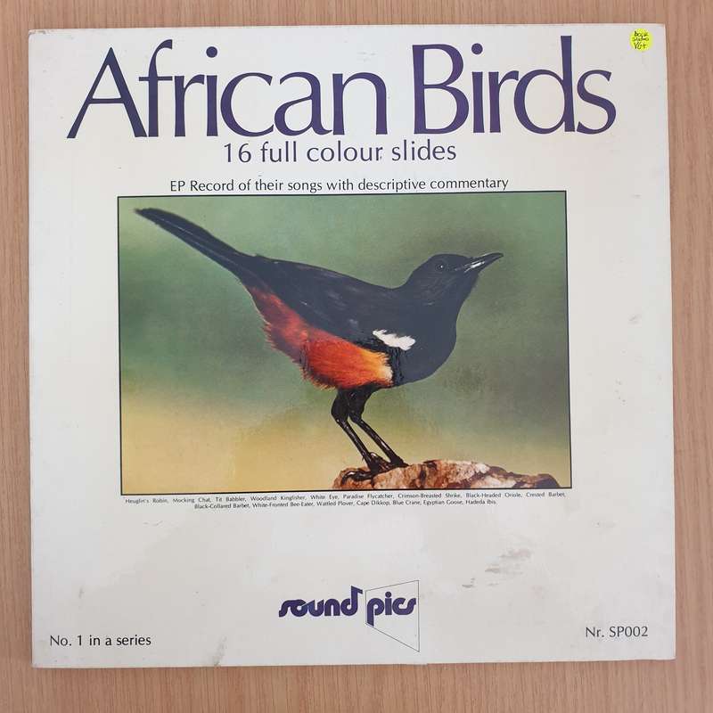 African Birds - with 16 slides and booklet - Vinyl LP Record (VG+)