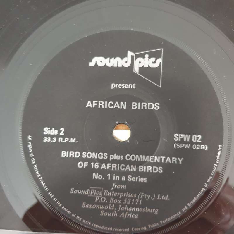 African Birds - with 16 slides and booklet - Vinyl LP Record (VG+)