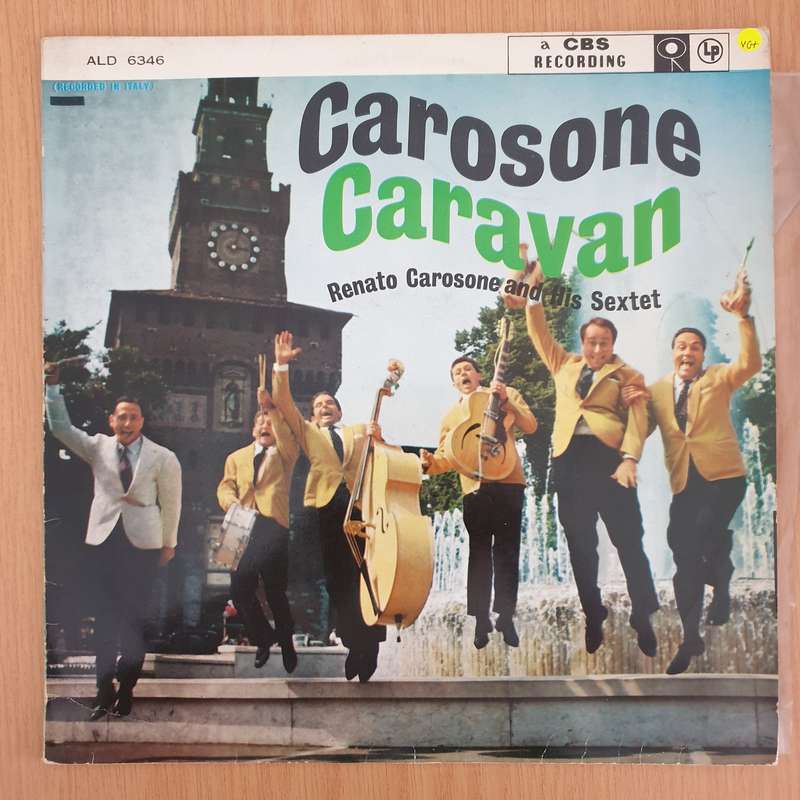 Renato Carosone And His Sextet  Carosone Caravan- Vinyl LP Record (VG+)