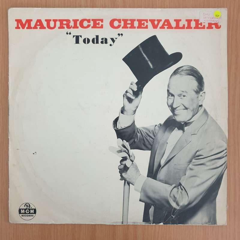 Maurice Chevalier  Today - Vinyl LP Record (VG+)