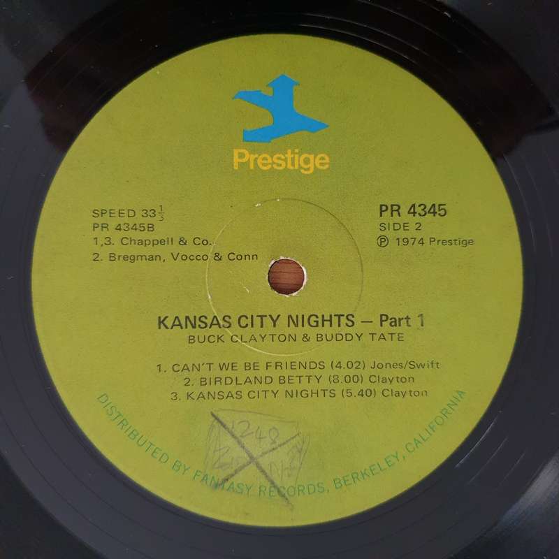 Buck Clayton & Buddy Tate  Buck & Buddy - Vinyl LP Record  (VG)