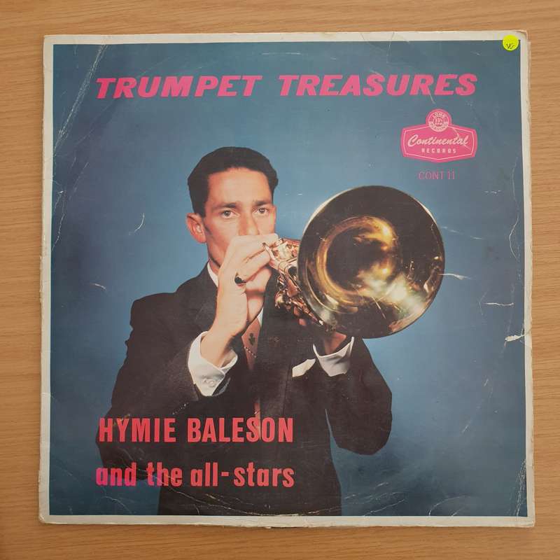 Hymie Baleson And The All Stars  Trumpet Treasures  - Vinyl LP Record (VG)
