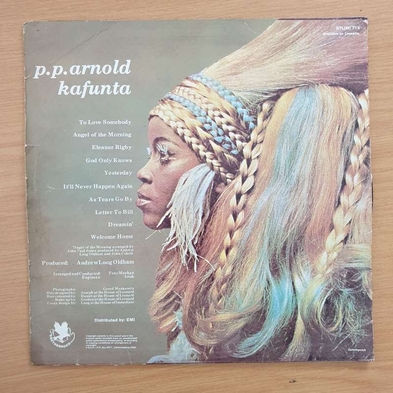 P.P. Arnold  Kafunta - Vinyl LP Record  (VG-)