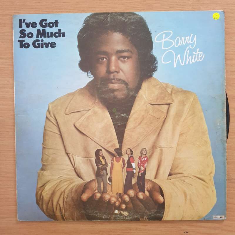 Barry White  I've Got So Much To Give  Vinyl LP Record  (VG-)