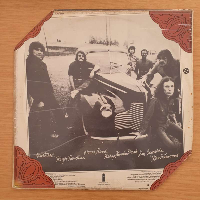 Traffic  Shoot Out At The Fantasy Factory - Vinyl LP Record (VG)