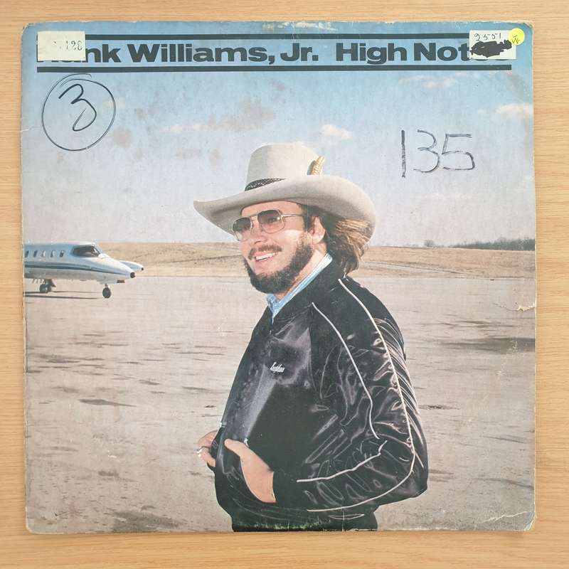Hank Williams Jr.  High Notes  Vinyl LP Record  (VG-)