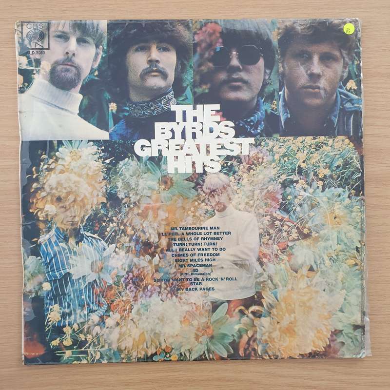 The Byrds  Greatest Hits  Vinyl LP Record  (VG-)