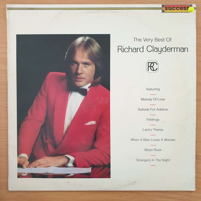 The Very Best of Richard Clayderman  - Vinyl LP Record (VG+)