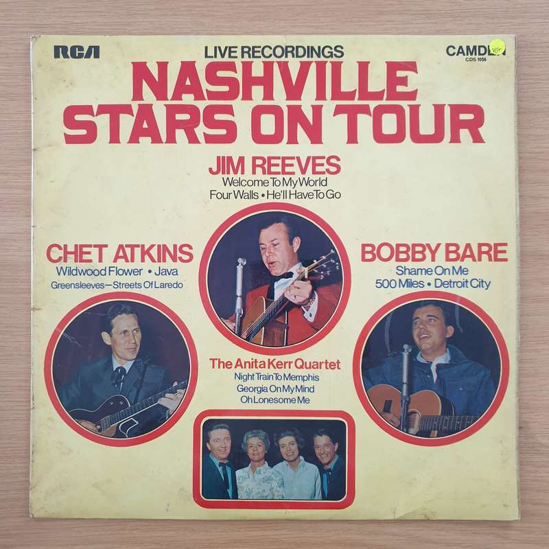 Nashville Stars On Tour (Live Recordings)  - Chet Atkins / Bobby Bare / Jim Reeves / The Anita Ke...